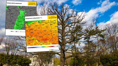 W Wielkanoc temperatura zbliży się do historycznego rekordu. Na koniec przyjdą ulewy i burze