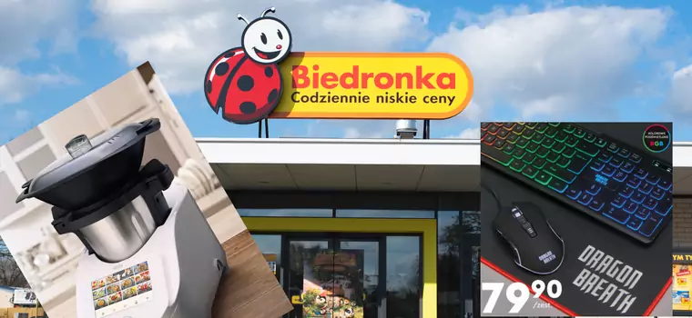 Nowa promocja na elektronikę w Biedronce - taniej kupimy m.in. robota kuchennego z Wi-Fi i klawiaturę gamingową
