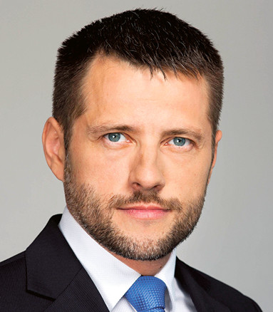Łukasz Chruściel radca prawny, partner kierujący biurem Kancelarii Raczkowski Paruch w Katowicach
