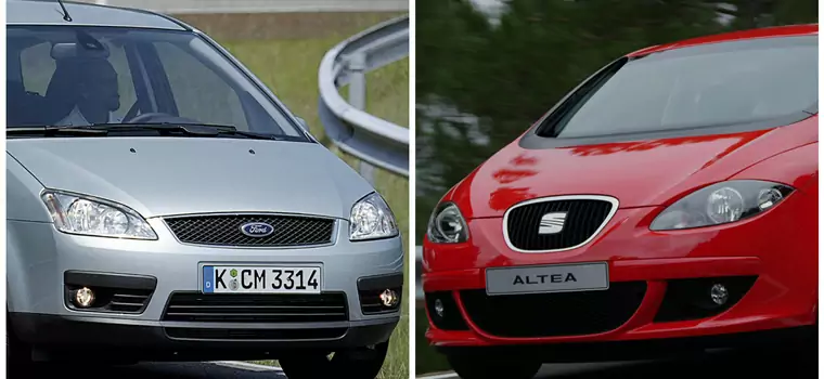 Ford C-Max I vs. Seat Altea - funkcjonalność czy sportowy charakter?