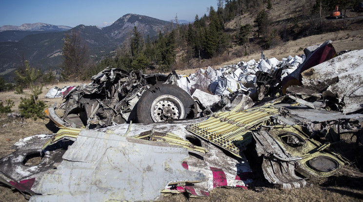 A másodpilóta 2015. március 24-én vezette hegynek a Germanwings 4U9525-ös járatát /Fotó: AFP