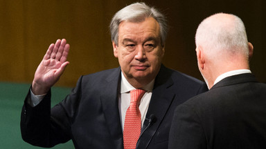Nowy sekretarz generalny ONZ apeluje, by 2017 r. był "rokiem dla pokoju"