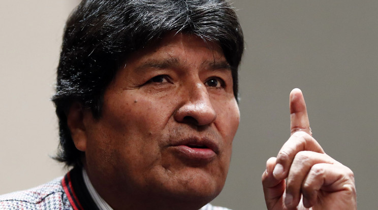 Argentínába menekült Evo Morales /Fotó: MTI/EPA/EFE/José Mendez
