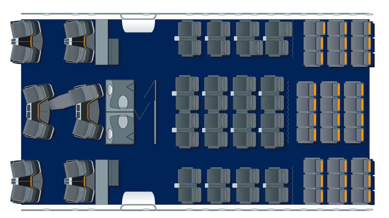 Lufthansa Premium Economy - fotele