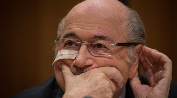 Blatter megpróbáltatásai nem értek véget /Fotó: Northfoto