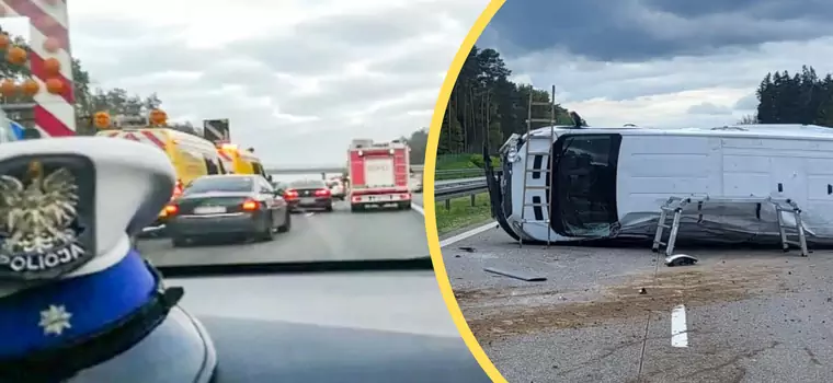 Jechali pod prąd na A2. Policja zapowiada srogie kary