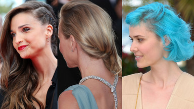 Modne fryzury w Cannes