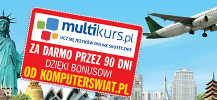 Angielski z Multikurs.pl przez trzy miesiące gratis