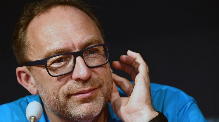 Jimmy Wales /Fotó: AFP