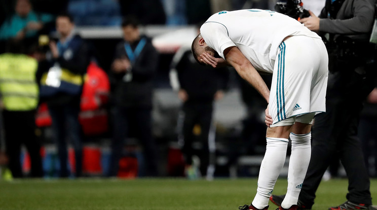Okkal foghatják a fejüket a Real Madrid játékosai, ugyanis hazai pályán kaptak ki a Leganestől, ami a Spanyol Kupából való búcsúzást jelentette /Fotó: AFP