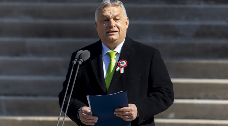 Április 19-én tart majd beszédet Orbán Viktor / Fotó: Czerkl Gábor