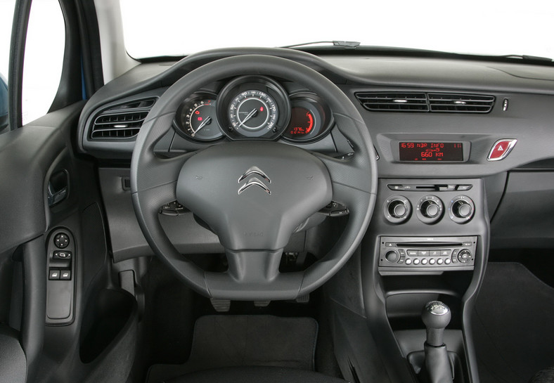 Citroën C3 II (od 2009 r.) - wnętrze