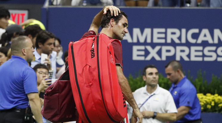 Roger Federer
már a 16 között búcsúzott /Fotó: MTI/ EPA/ Jason Szenes