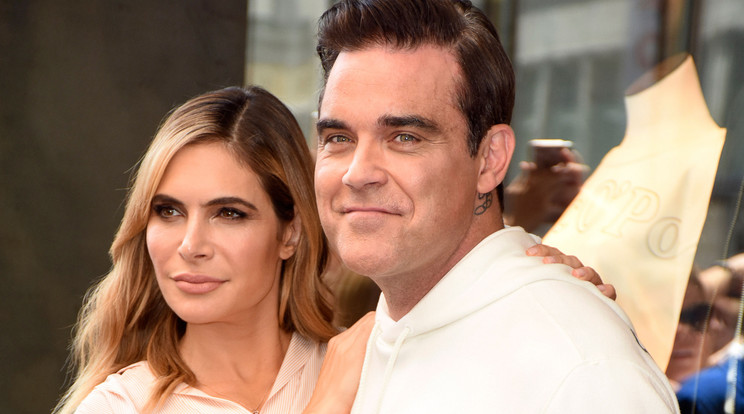 Robbie Williams és párja, Ayda lennének a reality főszereplői/ Fotó: Northfoto