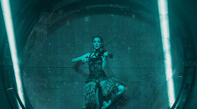 Lindsey Stirling koncert Budapesten // Fotó: Kávai Konrád