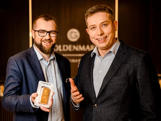 Wojciech Kaźmierczak i Michał Tekliński chcą spopularyzować oszczędzanie w fizycznym złocie i dzięki temu poszerzyć bazę klientów Goldenmark