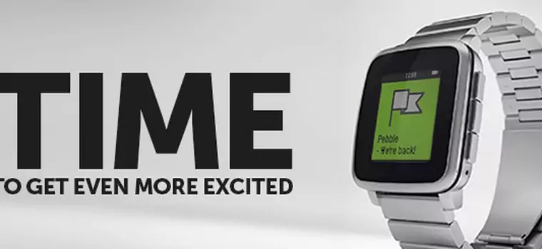 Pebble Time: Kolejna generacja e-papierowego smartwatcha z rekordem Kickstartera