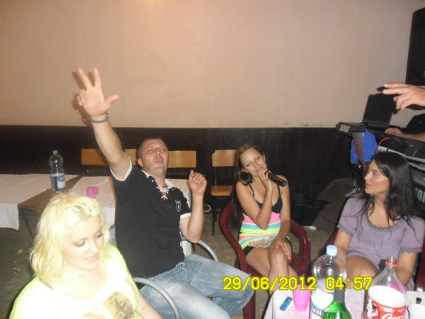 Aleksandra sa porodicom