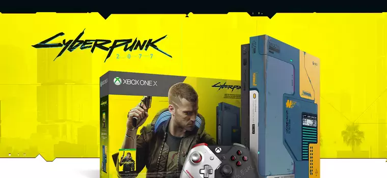 Xbox One X w limitowanej edycji Cyberpunk 2077 już w polskich sklepach