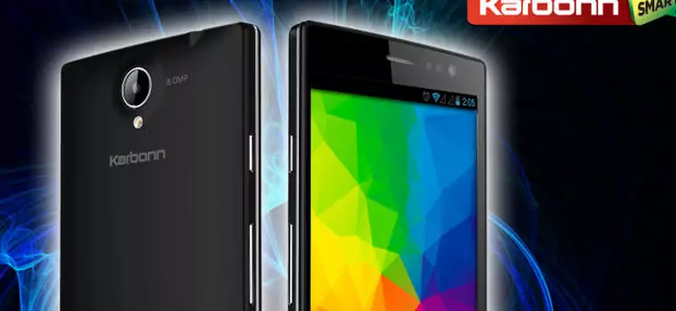 Karbonn A19 Plus - niedrogi smartfon z 5-calowym ekranem i dual SIM