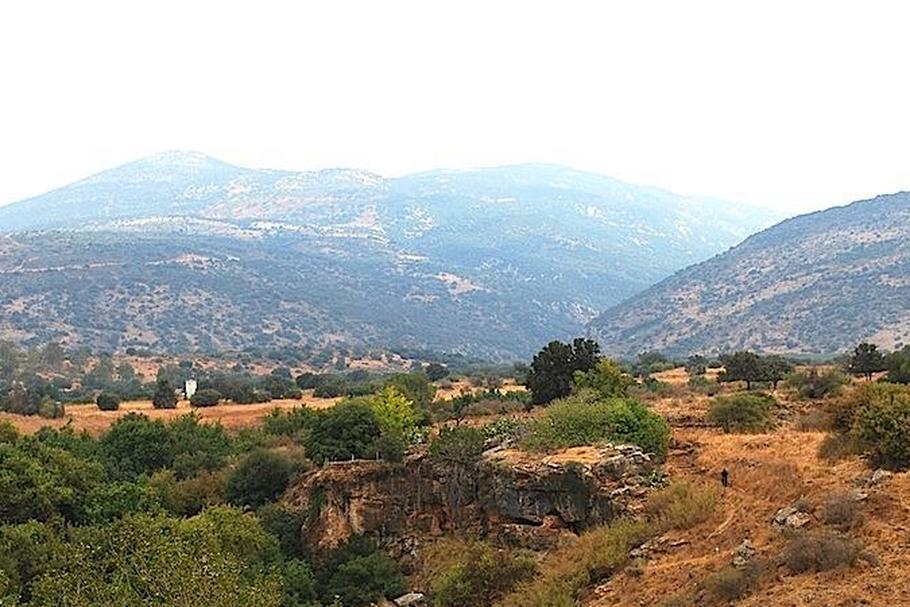 Wzgórza Golan Izrael Syria