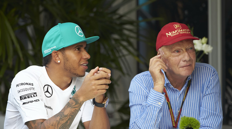 Hamiltonnak mentora és barátja is volt a májusban elhunyt Lauda /Fotó: Getty Images