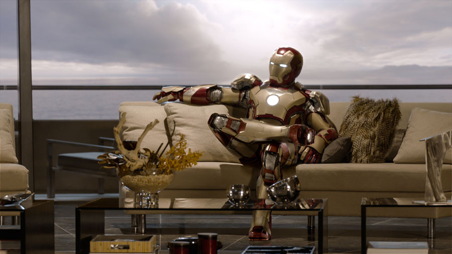 Kadr z filmu "Iron Man 3" (reż. Shane Black) - miejsce 14.