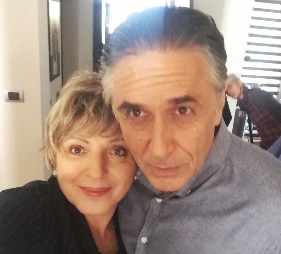 Mirjana Karanović i Peđa Bjelac