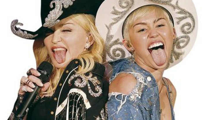 Madonna Miley Cyrust másolta