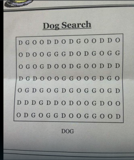 Pronađi reč "dog"
