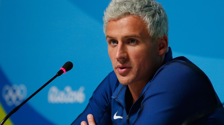 Ryan Lochte azt állította, hogy kirabolták Rióban, holott az úszó tört-zúzott egy benzinkúton/Fotó:EUROPRESS-GETTY IMAGES