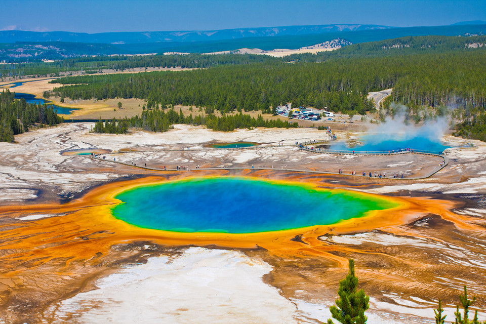 Grand Prismatic Spring, Yellowstone, USA