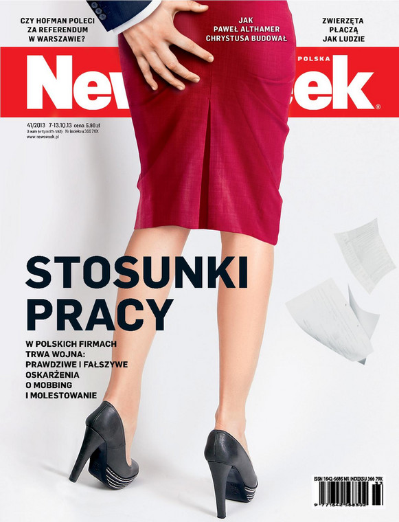 Okładka najnowszego "Newsweeka"