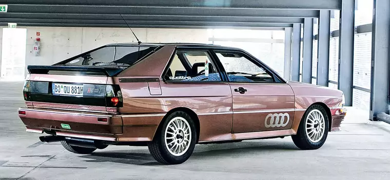 Audi Quattro - postrach rajdowych tras