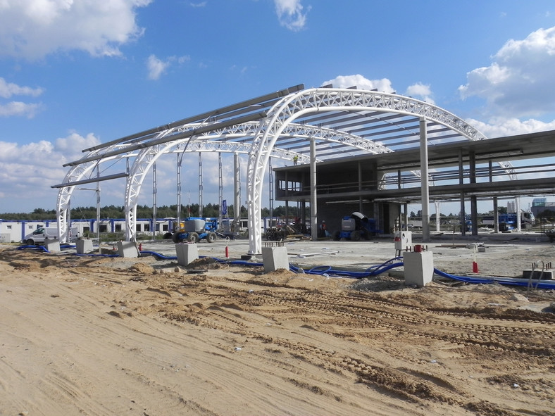 Port lotniczy Modlin – zdjęcia z budowy (13) fot. materiały prasowe
