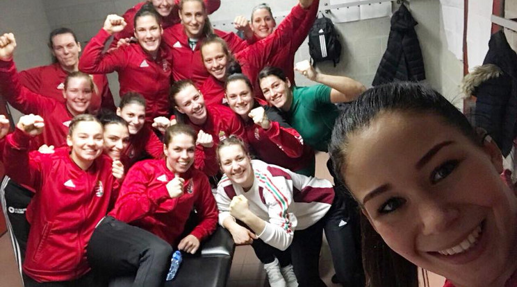 A magyar női kézilabda válogatott idegenben győzte le ellenfelét