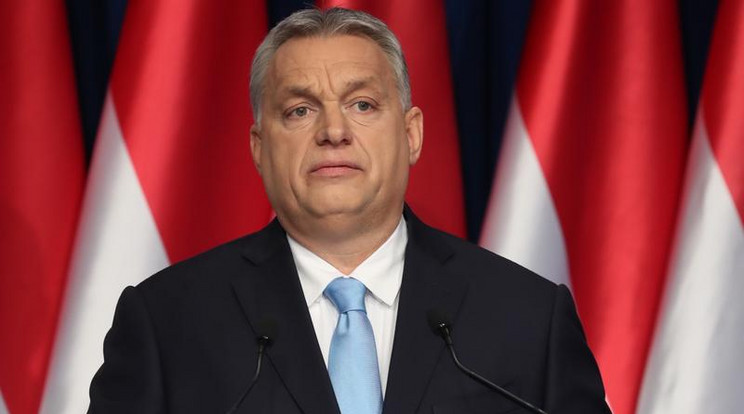 Orbán Viktor a Zeneakadémián mondott beszédet /Fotó: Pozsonyi Zita