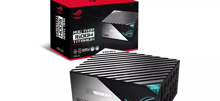 Nowy zasilacz Asus ROG Thor oferuje 1600W mocy