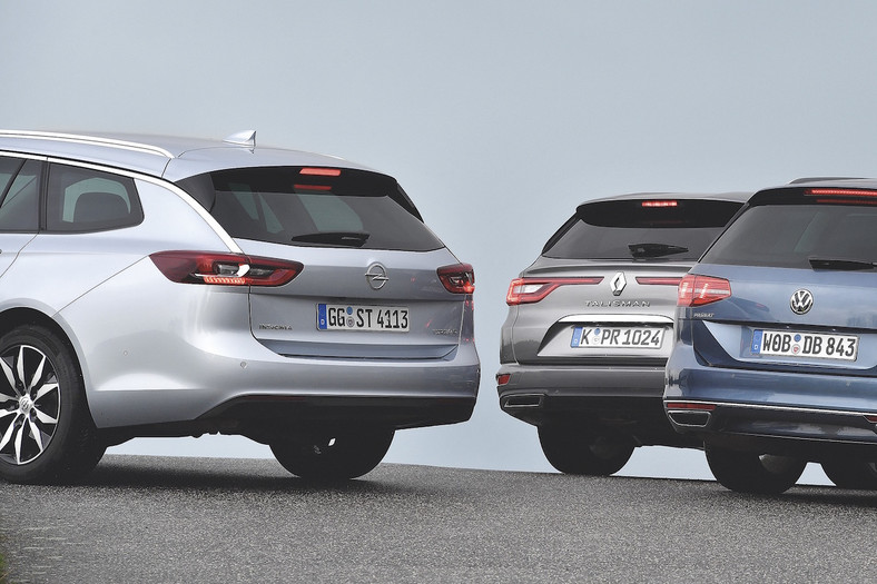 Opel Insignia Sports Tourer kontra Renault Talisman Grandtour i Volkswagen Passat Variant