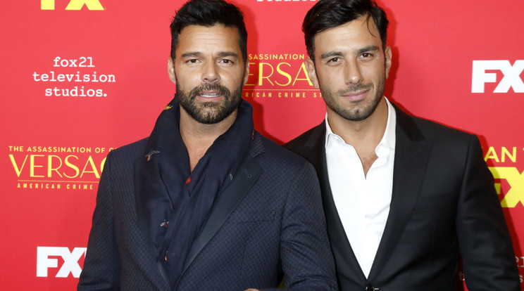 Ricky Martin és férje, Jwan Yosef /Fotó: AFP