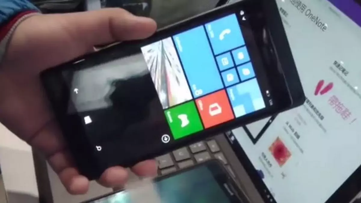 Prototyp smartfona z Windows Phone i rysikiem Surface Pen na wideo