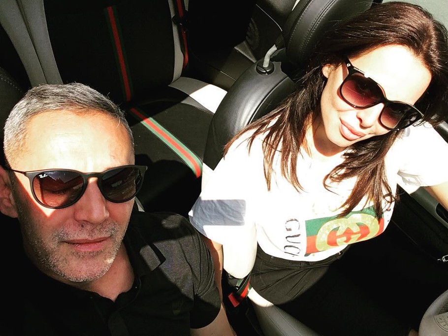 Saša Vidić i Sonja Vuksanović u maju ove godine