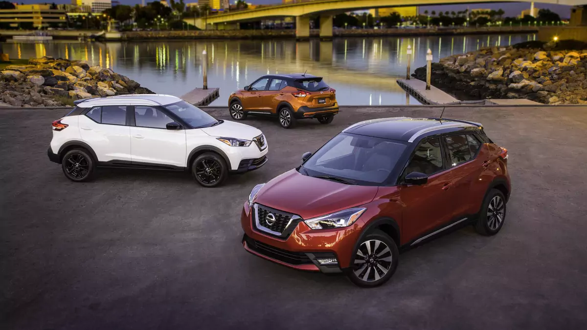 Nissan Kicks w wersji na rynek USA. Wersja z napędem na cztery koła nie jest przewidziana