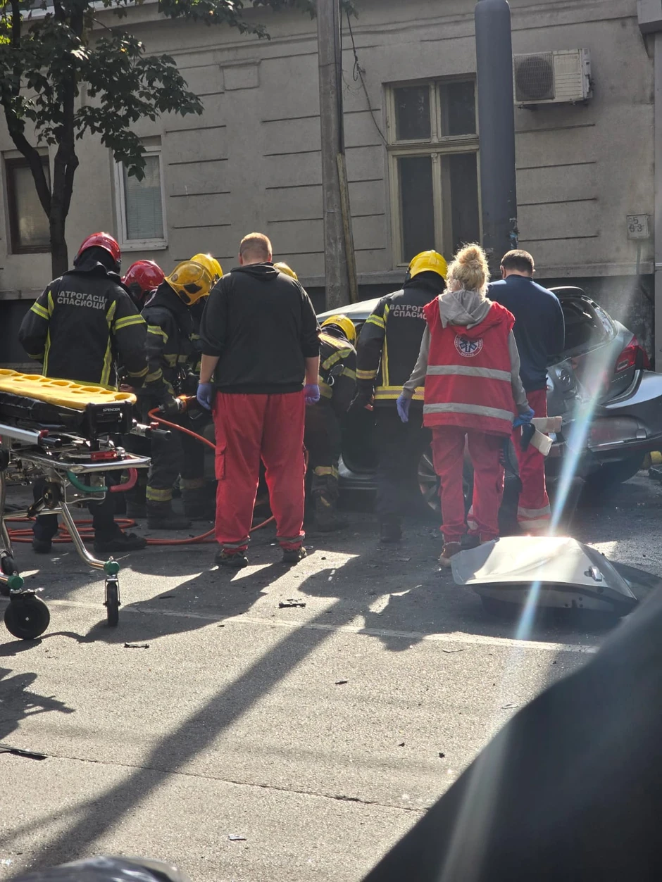Saobraćajna nesreća u Beogradu