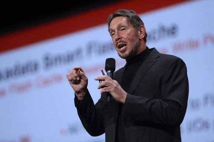 5. Larry Ellison - 54,3 mld dolarów, 70 lat