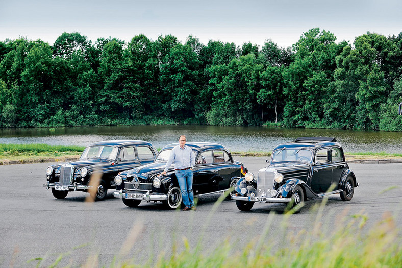 Pierwsze powojenne diesle - Mercedes 170 Db kontra Mercedes 180 D i Borgward Hansa