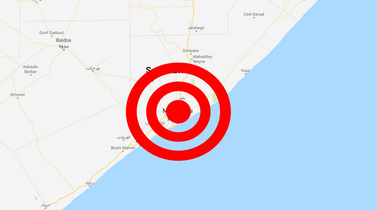 Mogadishu központjában történt robbanás
