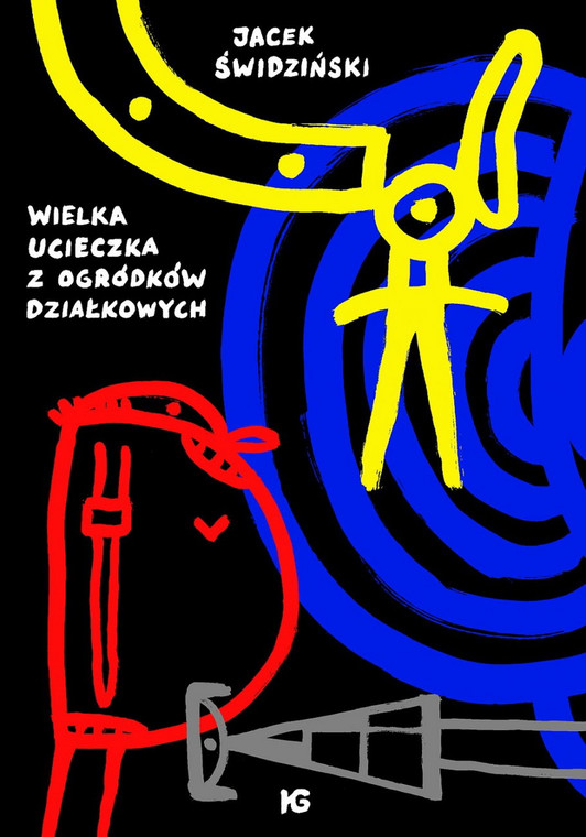 "Wielka ucieczka z ogródków działkowych" (okładka)