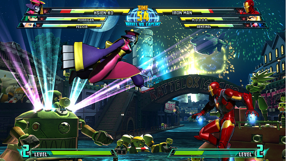 Kadr z gry "Marvel vs. Capcom 3: Fate of Two Worlds"