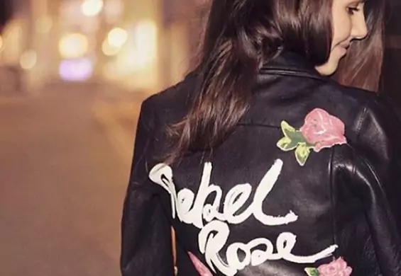 Romantyczny motyw w trendach mody ulicznej - róże są już wszędzie